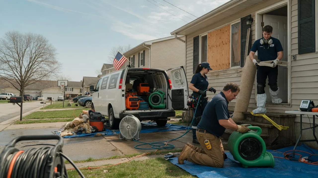 Water Damage Restoration in Deerfield, OH near me